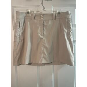 Nike Golf Women’s Lined Dri-Fit Skirt Size 12 - Tan